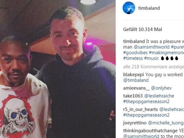 Timbaland und Sam Smith planen Großes delta radio